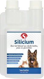 Sectolin Silicium Nahrungsergänzung für Hunde zur Unterstützung von Gelenken, Haut und Fell 500 ml – Bild 1 von 2