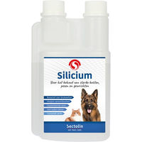 Produktbild von Sectolin Silicium Nahrungsergänzung für Hunde zur Unterstützung von Gelenken, Haut und Fell 500 ml