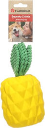 Seezo Flamingo Hundespielzeug Ananas Gelb aus Latex mit Quietschfunktion und Knistereffekt – Bild 1 von 2
