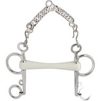 Produktbild von Sefton Comfort Recto Pelham für Pferde aus Edelstahl in Silber