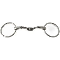 Produktbild von Sefton Doppelkandare Gebiss für Pferde aus Edelstahl in Silber