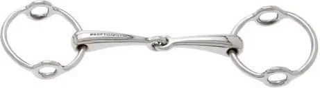 Produktbild von Sefton Gebiss für englisches Pferd aus Edelstahl in Silber