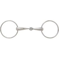 Produktbild von Sefton Gebiss für Pferde aus Edelstahl mit großen Ringen in Silber