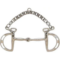 Produktbild von Sefton Kimblewick Uxeter Gebiss für Pferde mit gebrochenem Mouthpiece aus Edelstahl in Silber