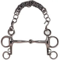 Produktbild von Sefton Mors Pelham für Pferde aus Edelstahl mit kurzen Seitenringen in Silber