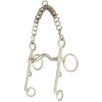 Produktbild von Sefton Pelham Gebiss für Pferde aus Edelstahl mit losen Ringen in Silber