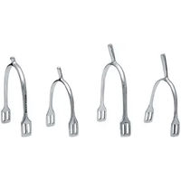 Produktbild von Sefton Pferde-Essenspitze gerade aus Edelstahl Silber 10 mm