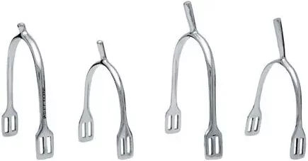 Produktbild von Sefton Pferde-Essenspitze gerade aus Edelstahl Silber 40 mm