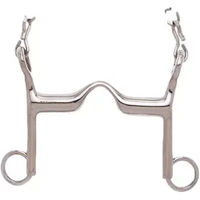 Produktbild von Sefton Weymouth Gebiss für Pferde aus Edelstahl mit kurzen Ästen in Silber