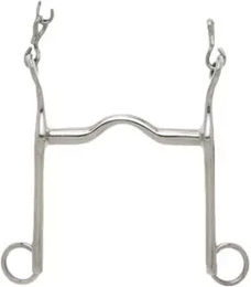 Produktbild von Sefton Weymouth Gebiss für Pferde aus Edelstahl mit mittlerem Zungenraum und langen Ästen in Silber