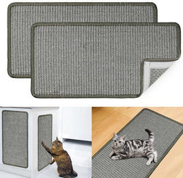 Selbstklebende Kratzmatte für Katzen aus Sisal in Grau 25x50cm – Bild 1 von 1