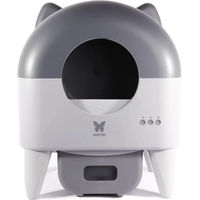 Produktbild von Selbstreinigende automatische Katzentoilette Martin Sellier aus Kunststoff in Weiß und Grau