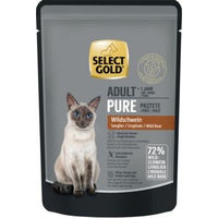 Produktbild von SELECT GOLD Adult Katzenfutter Wildschwein mit hohem Fleischanteil 24x85 g - 24 x 85 g