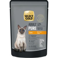 Produktbild von SELECT GOLD Adult Pure Gans Katzenfutter mit hohem Fleischanteil 48x85 g - 48 x 85 g