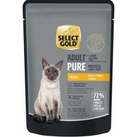 Produktbild von SELECT GOLD Adult Pure Huhn Katzenfutter mit hohem Fleischanteil 24x85 g - 24 x 85 g