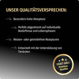 SELECT GOLD Classic Fit Trockennahrung für erwachsene Katzen mit Huhn 300 g - 300 g – Bild 1 von 2