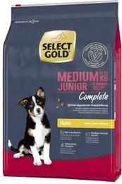 SELECT GOLD Complete Medium Junior Hundefutter Huhn 4 kg - 4 kg – Bild 1 von 3