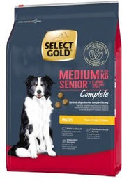 SELECT GOLD Complete Medium Senior Hundetrockennahrung Huhn 4 kg - 4 kg – Bild 1 von 2