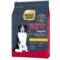 Produktbild von SELECT GOLD Complete Medium Senior Hundetrockennahrung Huhn 4 kg - 4 kg