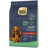 Produktbild von SELECT GOLD Complete Mini Adult Trockenfutter Hund Rind und Huhn ohne Zucker 10 kg - 10 kg