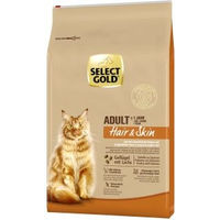 Produktbild von SELECT GOLD Hair+Skin Hundefutter Adult Lachs und Geflügel 7 kg - 7 kg