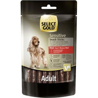Produktbild von SELECT GOLD Hund Sensitive Snack Sticks Rind getreidefrei 85 g
