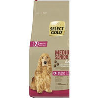 Produktbild von SELECT GOLD Hund Trockenfutter Sensitive Medium Senior mit Pferd und Tapioka 12kg