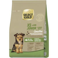 Produktbild von SELECT GOLD Hund Trockenfutter Sensitive XS Junior Ente mit Kartoffel 1 kg