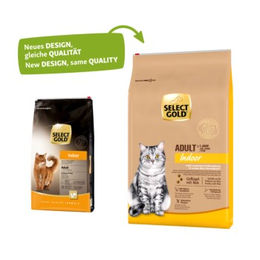 Produktbild von SELECT GOLD Indoor Adult Katzenfutter Geflügel und Reis 7 kg - 7 kg