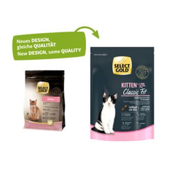 SELECT GOLD Kitten Futter Geflügel und Huhn ohne Zucker 300 g - 300 g – Bild 1 von 2