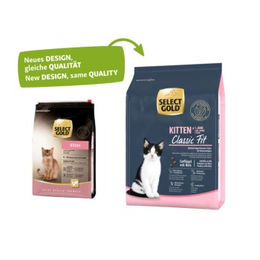 SELECT GOLD Kitten Futter Geflügel und Reis 2,5 kg - 2,5 kg – Bild 1 von 2