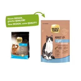 SELECT GOLD Light Adult Hundefutter Geflügel und Reis 300 g zur Gewichtskontrolle - 300 g – Bild 1 von 2