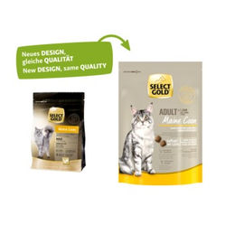 Produktbild von SELECT GOLD Maine Coon Adult Katzenfutter Geflügel und Lachs 300 g - 300 g