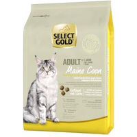 Produktbild von SELECT GOLD Maine Coon Adult Trockennahrung Geflügel und Lachs getreidefrei 2,5 kg - 2,5 kg