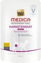 Produktbild von SELECT GOLD Medica Harnsteindiät Katzen Diätfutter Huhn 24x85g - 24 x 85 g