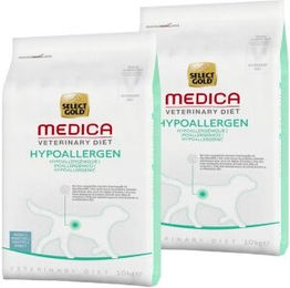 Produktbild von SELECT GOLD Medica Hypoallergen Insekten Diätfutter für Hunde 2x10 kg - 2 x 10 kg