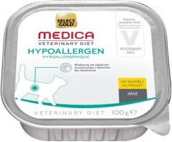 SELECT GOLD Medica Hypoallergen Katzen Nassfutter Huhn 16x100 g - 16 x 100 g – Bild 1 von 2