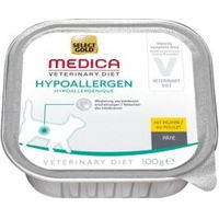 Produktbild von SELECT GOLD Medica Hypoallergen Katzen Nassfutter Huhn 16x100 g - 16 x 100 g
