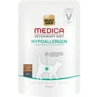 Produktbild von SELECT GOLD Medica Hypoallergen Nassfutter Pute für erwachsene Katzen 24x85g - 24 x 85 g