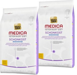 SELECT GOLD Medica Schonkost Diätfutter Huhn fettreduziert für Magen-Darm 2x10 kg - 2 x 10 kg – Bild 1 von 1