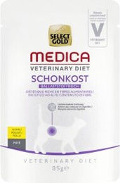 Produktbild von SELECT GOLD Medica Schonkost Huhn ballaststoffreich für die Verdauung 12x85 g
