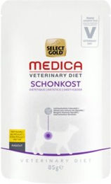 Produktbild von SELECT GOLD Medica Schonkost Huhn Nassfutter für die Magen-Darm-Verdauung 20x85g - 20 x 85 g
