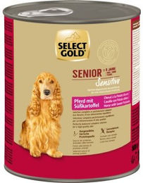 SELECT GOLD Pferdefutter Sensitive Senior Monoprotein mit hohem Fleischanteil 6x800 g – Bild 1 von 1