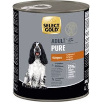 Produktbild von SELECT GOLD Pure Adult Hund Nassnahrung Känguru 24x800 g - 24 x 800 g