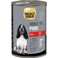 Produktbild von SELECT GOLD Pure Adult Hundefutter Rind 24x400 g - 24 x 400 g