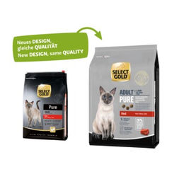 SELECT GOLD Pure Adult Hundefutter Rind ohne Zucker und Konservierungsstoffe 2x2,5 kg - 2 x 2,5 kg – Bild 1 von 2