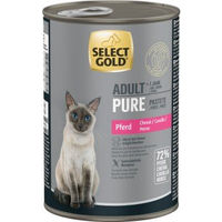 Produktbild von SELECT GOLD Pure Adult Paté Pferd 12x400 g - 12 x 400 g