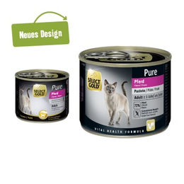 Produktbild von SELECT GOLD Pure Adult Paté Pferd 24x200 g - 24 x 200 g