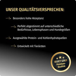 Produktbild von SELECT GOLD Sensitive Adult Nassnahrung Mixpaket mit Rind Huhn Lamm glutenfrei 6x800g - 6 x 800 g