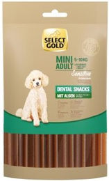 SELECT GOLD Sensitive Dental Snacks Mini Adult Zahnpflege-Snack mit Alge getreidefrei und glutenfrei 99 g - 99 g – Bild 1 von 2